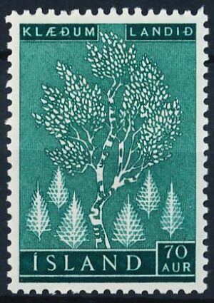 Island AFA 322 Postfrisk