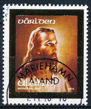 Åland AFA 323 Stemplet