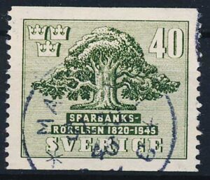 Sverige AFA 323 Stemplet