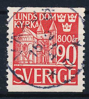 Sverige AFA 325 Stemplet