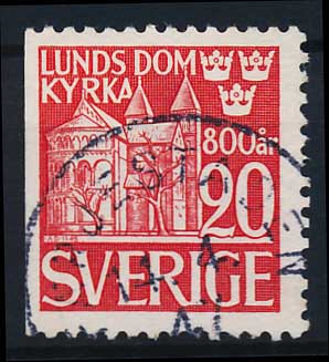 Sverige AFA 325Cv Stemplet