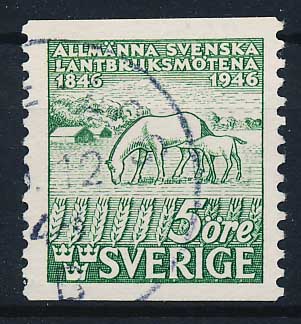 Sverige AFA 327 Stemplet
