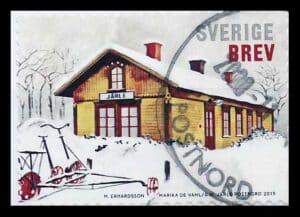 Sverige AFA 3279 Stemplet