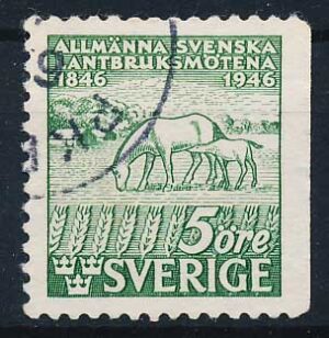 Sverige AFA 327Cv Stemplet