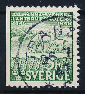 Sverige AFA 327Ch Stemplet