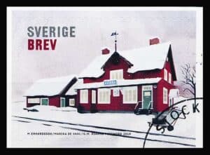 Sverige AFA 3281 Stemplet