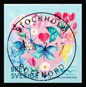 Sverige AFA 3284 Stemplet
