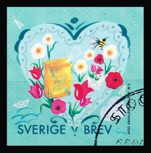 Sverige AFA 3285 Stemplet