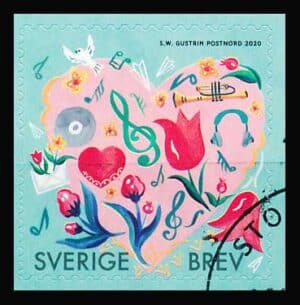 Sverige AFA 3287 Stemplet
