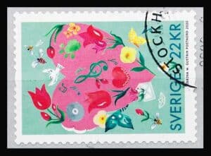 Sverige AFA 3289 Stemplet