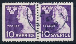 Sverige AFA 329Cv+329Ch Stemplet