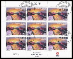 Grønland Småark AFA 33 Stemplet