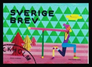 Sverige AFA 3304 Stemplet