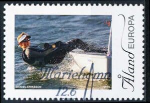 Åland AFA 331 Stemplet