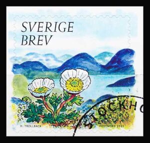 Sverige AFA 3331 Stemplet