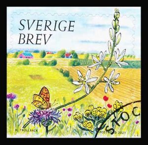 Sverige AFA 3335 Stemplet