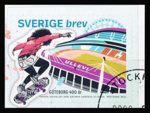 Sverige AFA 3337 Stemplet