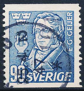 Sverige AFA 334 Stemplet