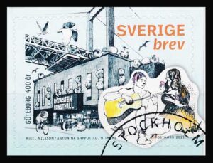 Sverige AFA 3341 Stemplet