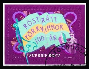 Sverige AFA 3343 Stemplet