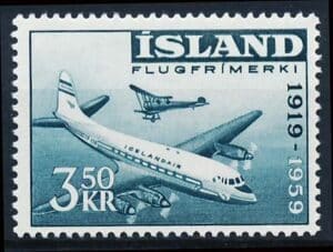 Island AFA 334 Postfrisk