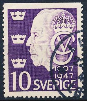 Sverige AFA 335Co Stemplet