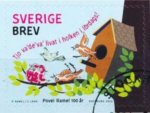 Sverige AFA 3383 Stemplet