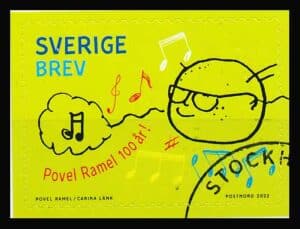 Sverige AFA 3384 Stemplet
