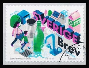 Sverige AFA 3391 Stemplet