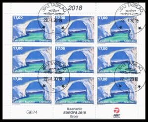 Grønland Småark AFA 34 Stemplet