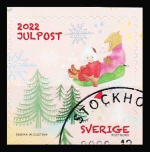 Sverige AFA 3421 Stemplet