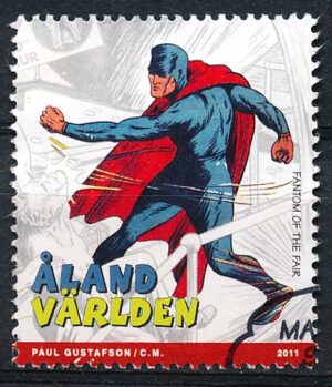 Åland AFA 343 Stemplet