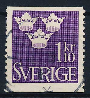 Sverige AFA 343 Stemplet
