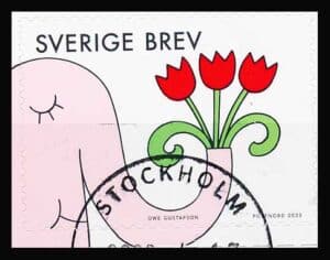 Sverige AFA 3438 Stemplet