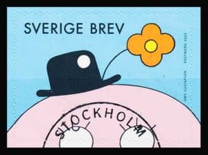 Sverige AFA 3439 Stemplet