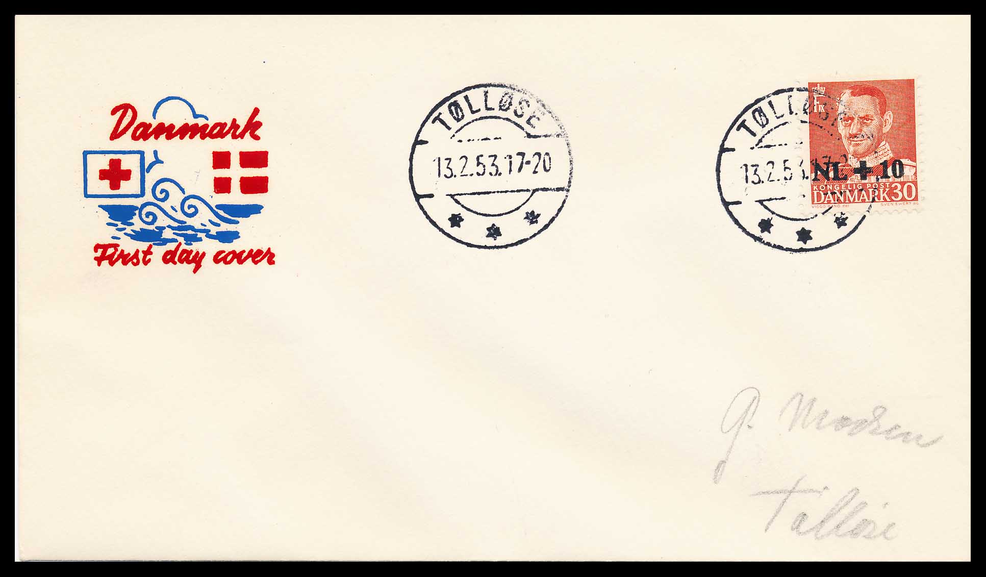 Danmark Uofficielle Førstedagskuverter AFA 344