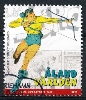 Åland AFA 344 Stemplet