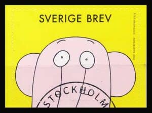 Sverige AFA 3444 Stemplet