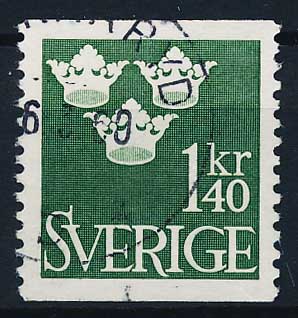 Sverige AFA 344 Stemplet