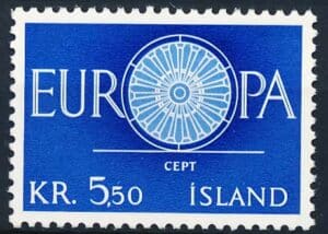 Island AFA 345 Postfrisk