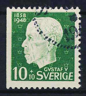 Sverige AFA 349Cv Stemplet