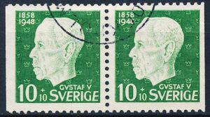 Sverige AFA 349Cv+349Ch Stemplet