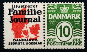 Danmark Reklamemærker 35 Ubrugt