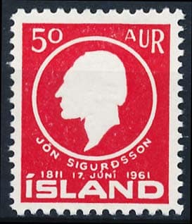 Island AFA 350 Postfrisk