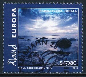 Åland AFA 351 Stemplet