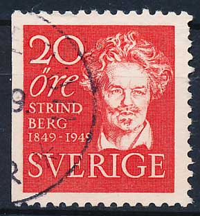 Sverige AFA 352Cv Stemplet