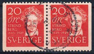 Sverige AFA 352Cv+352Ch Stemplet
