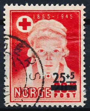 Norge AFA 352 II Stemplet
