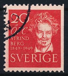 Sverige AFA 352Ch Stemplet