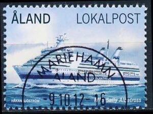 Åland AFA 354 Stemplet